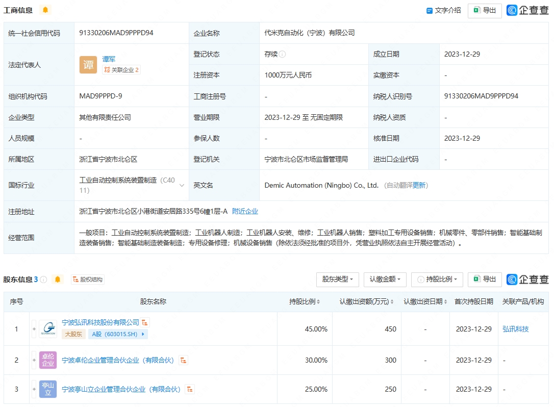 开云电竞弘讯科技等成立自动化新公司(图1)